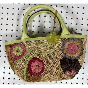 Sigrid Olsen beaded embroidered hand bag